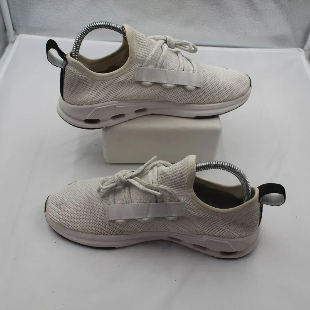 ON CLOUDEASY Women's Size 8.5 Lightweight Slip On Running Sneakers Undyed White